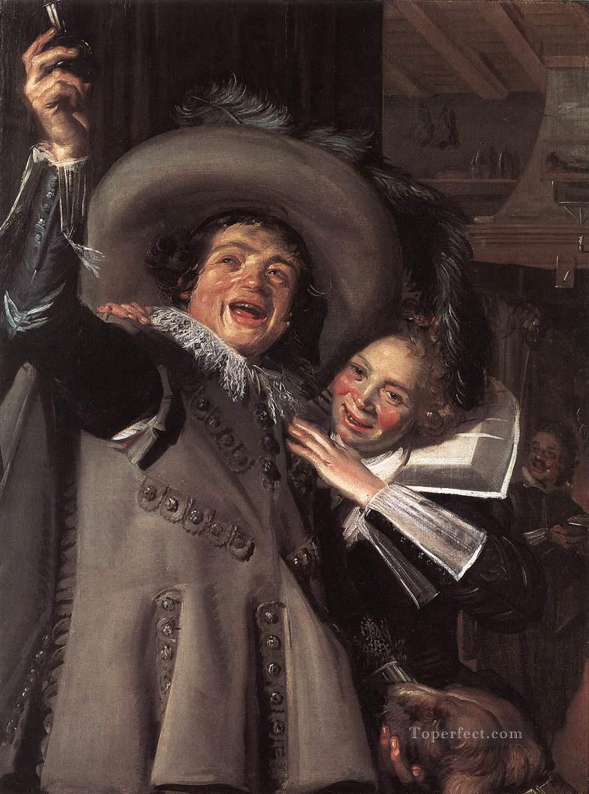 Jonker Ramp and his Sweetheart portrait Dutch Golden Age Frans Hals Oil Paintings